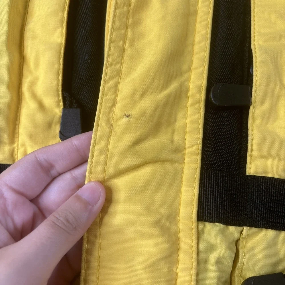 The North Face Steep Tech‎ Jacket Men's XL Zip Up Hiking Grand Yellow READ